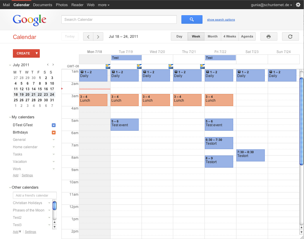 thunderbird calendar sync